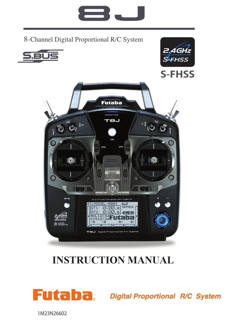 FUTABA T8J FUT01004369-3 User manual