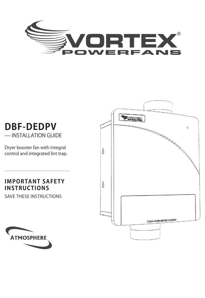 Vortex DBF-DEDPV installation guide
