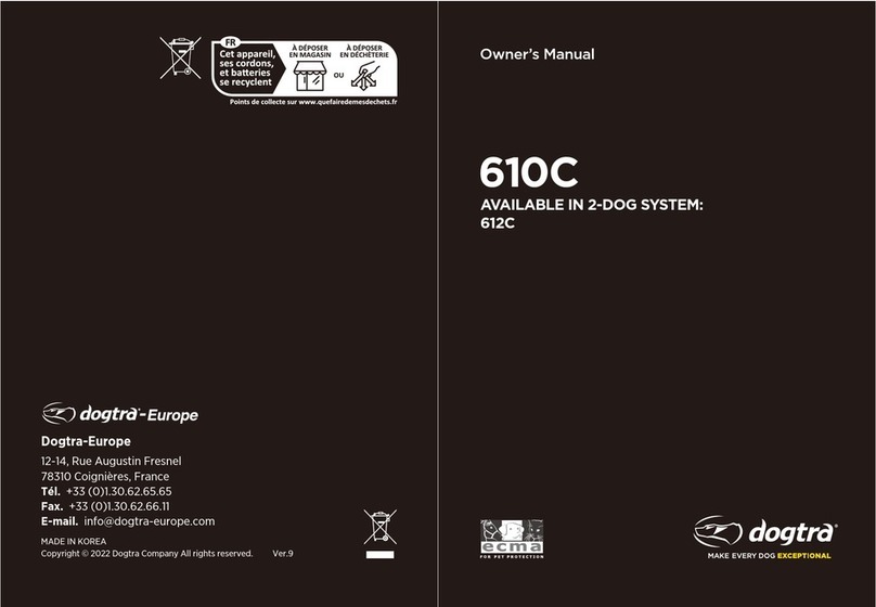 Dogtra 612C owner's manual