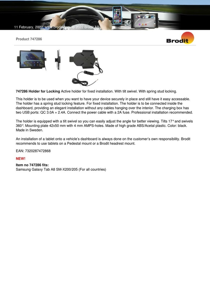 Brodit 747286 manual