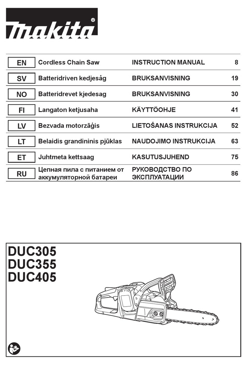 Makita DUC305Z User manual