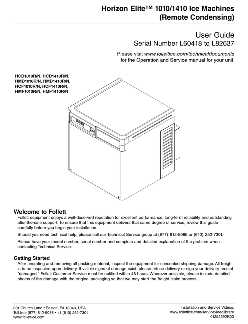 Follett L60418 user guide