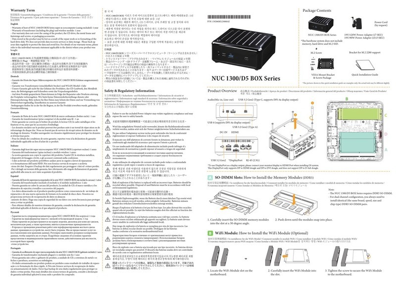 ASROCK NUC BOX-1360P/D5 manual
