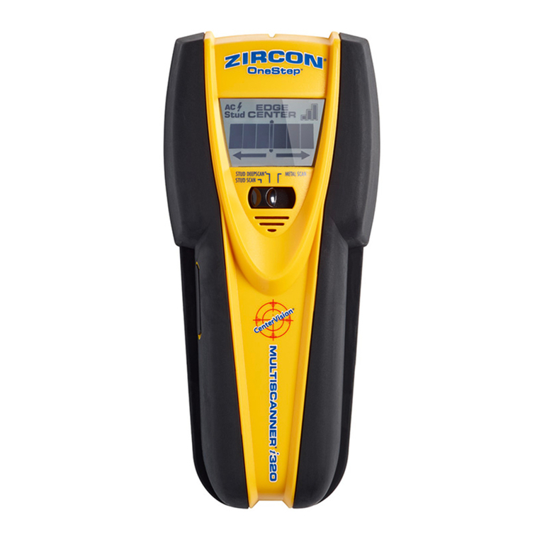 Zircon MultiScanner i320 OneStep user manual