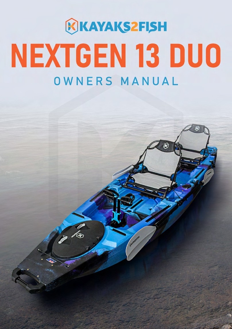 KAYAKS2FISH NEXTGEN 13 DUO owner's manual