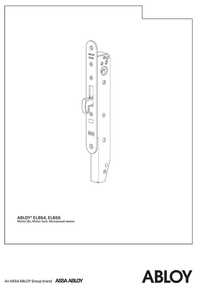Assa Abloy ABLOY EL654 User manual