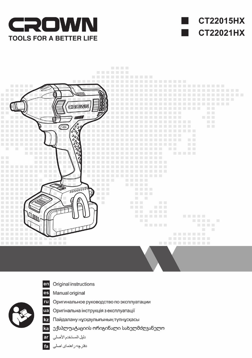 Crown CT22015HX User manual