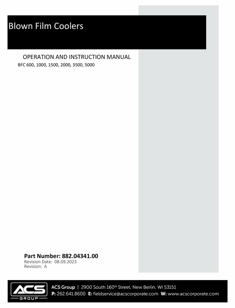 ACS BFC 600 Operation and instruction manual