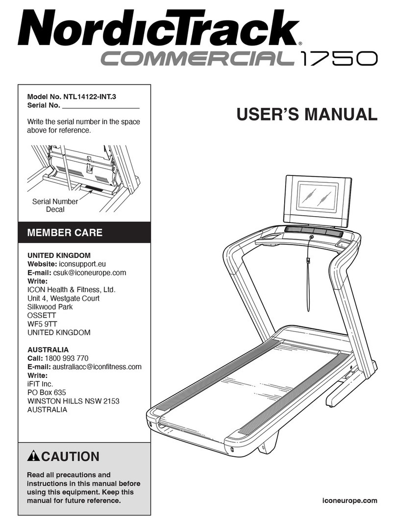 NordicTrack NTL14122-INT.3 user manual