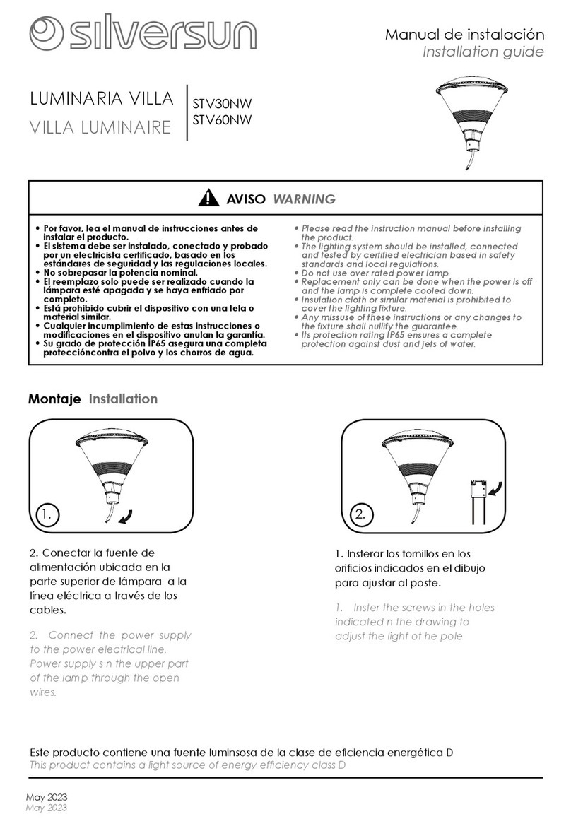 silversun VILLA installation guide