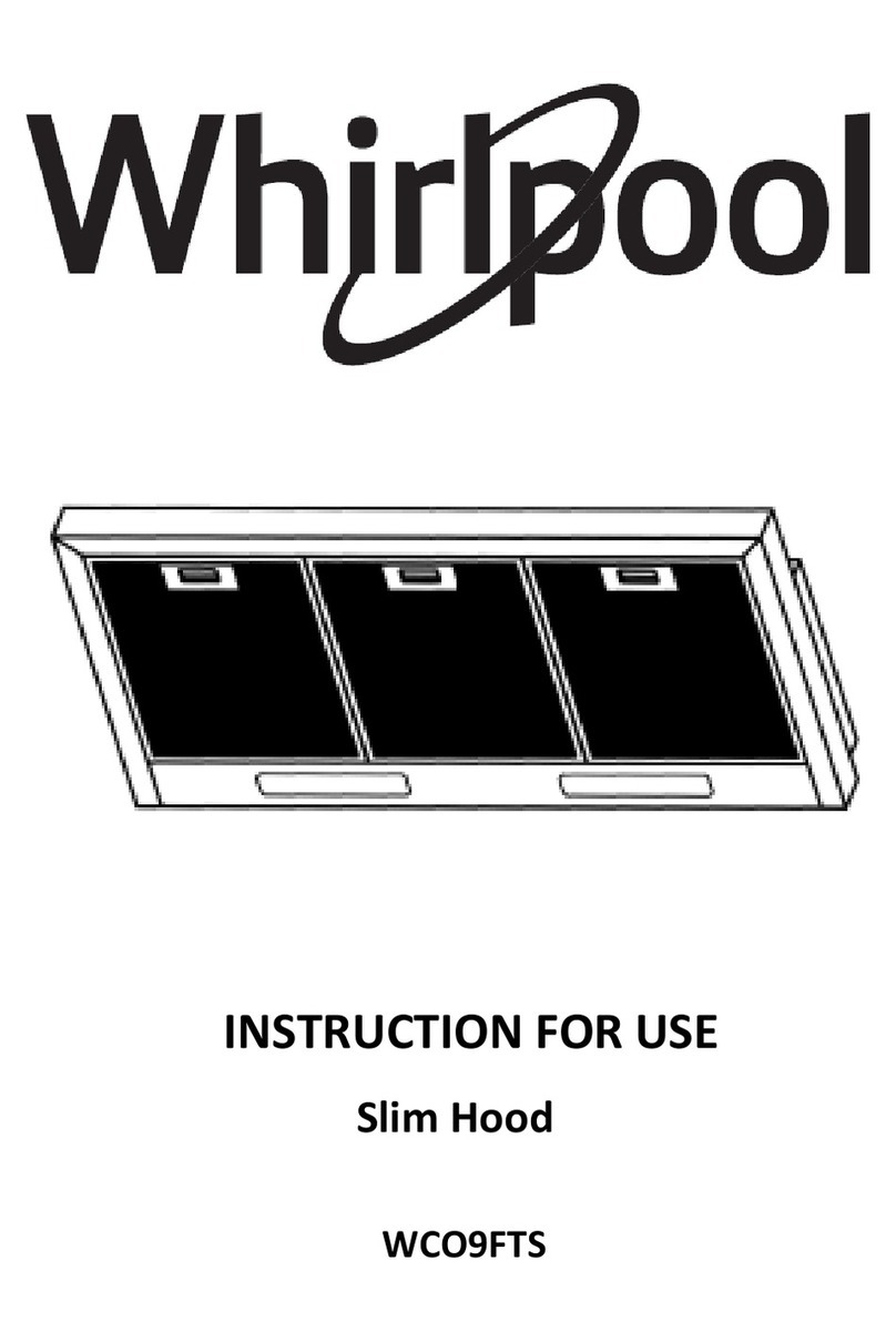 Whirlpool WCO9FTS User manual Whirlpool WCO9FTS User manual