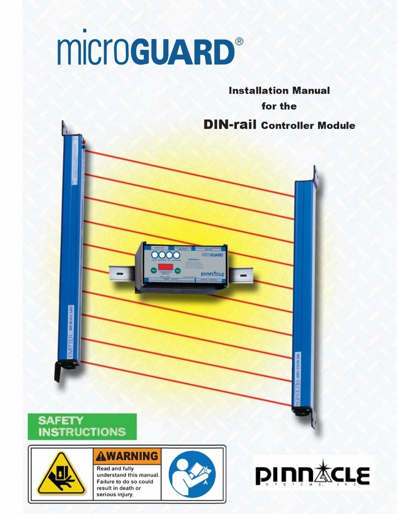 Pinnacle microGUARD DIN-rail Controller Module installation manual