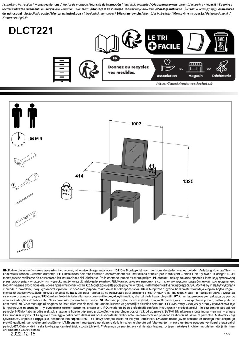 Forte DLCT221 User manual