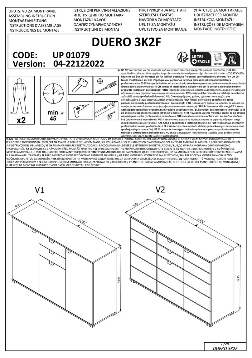 Dedeman DUERO 3K2F User manual