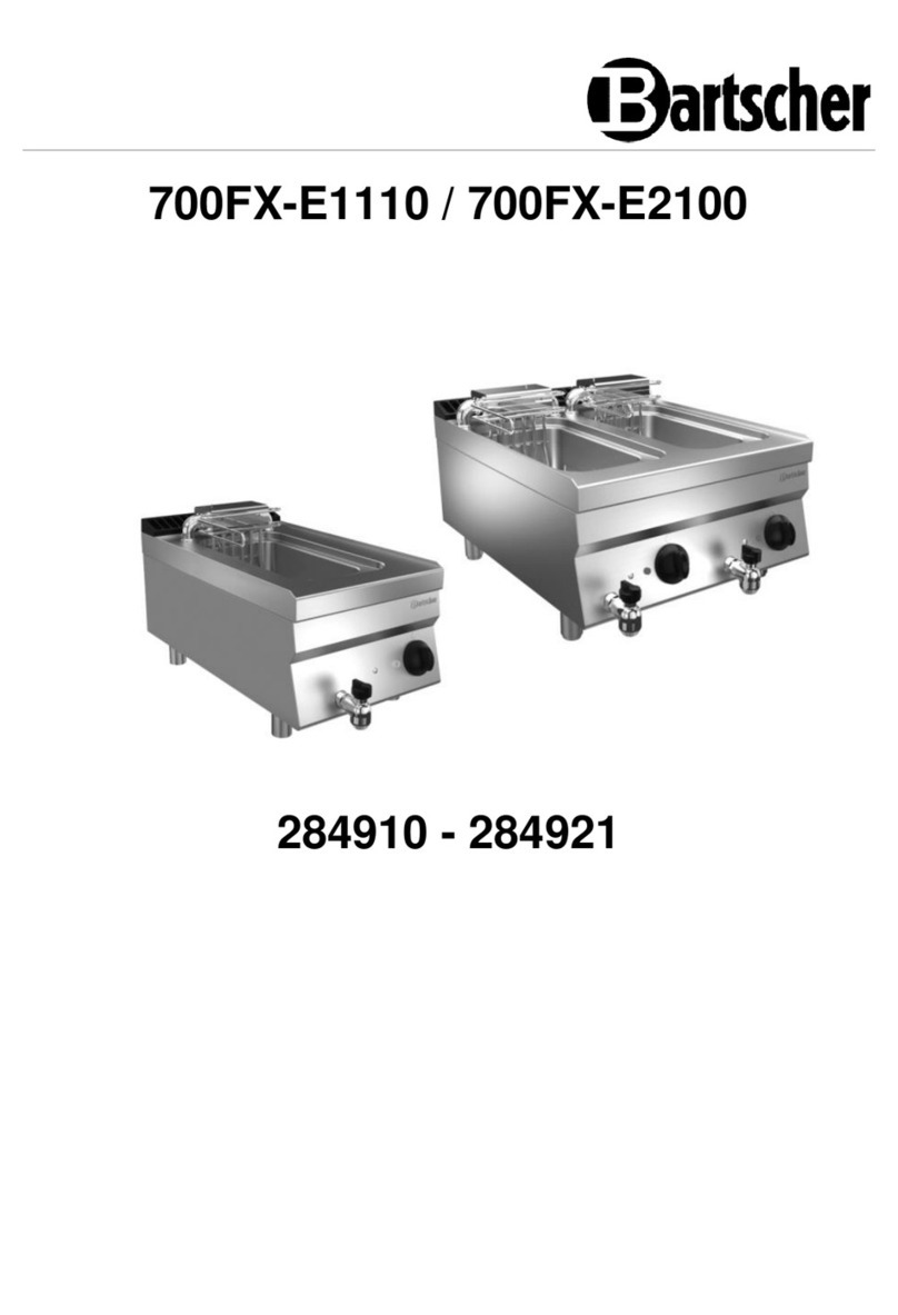 Bartscher 700FX-E1110 User manual
