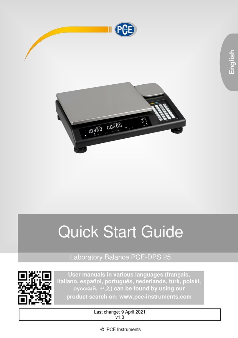 PCE Instruments PCE-DPS 25 User manual