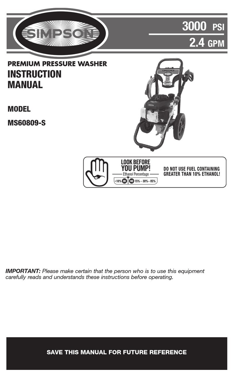 Simpson MegaShot MS60809-S instruction manual