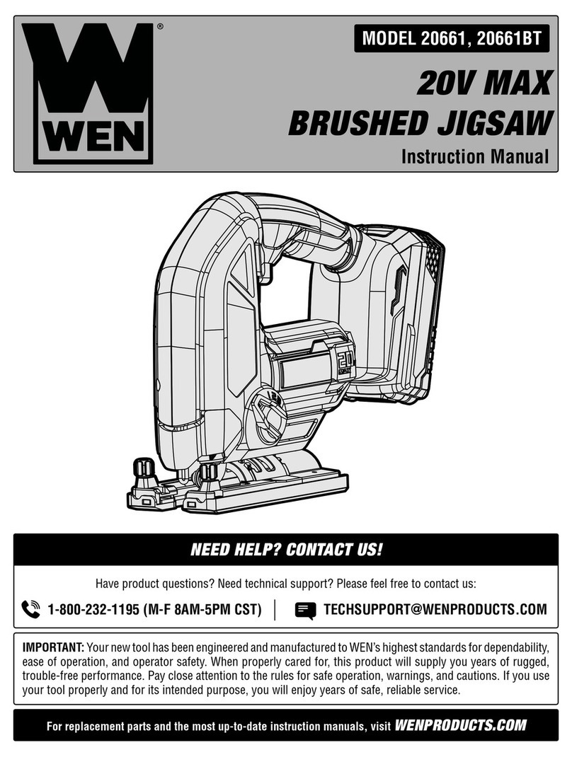 Wen 20661BT User manual