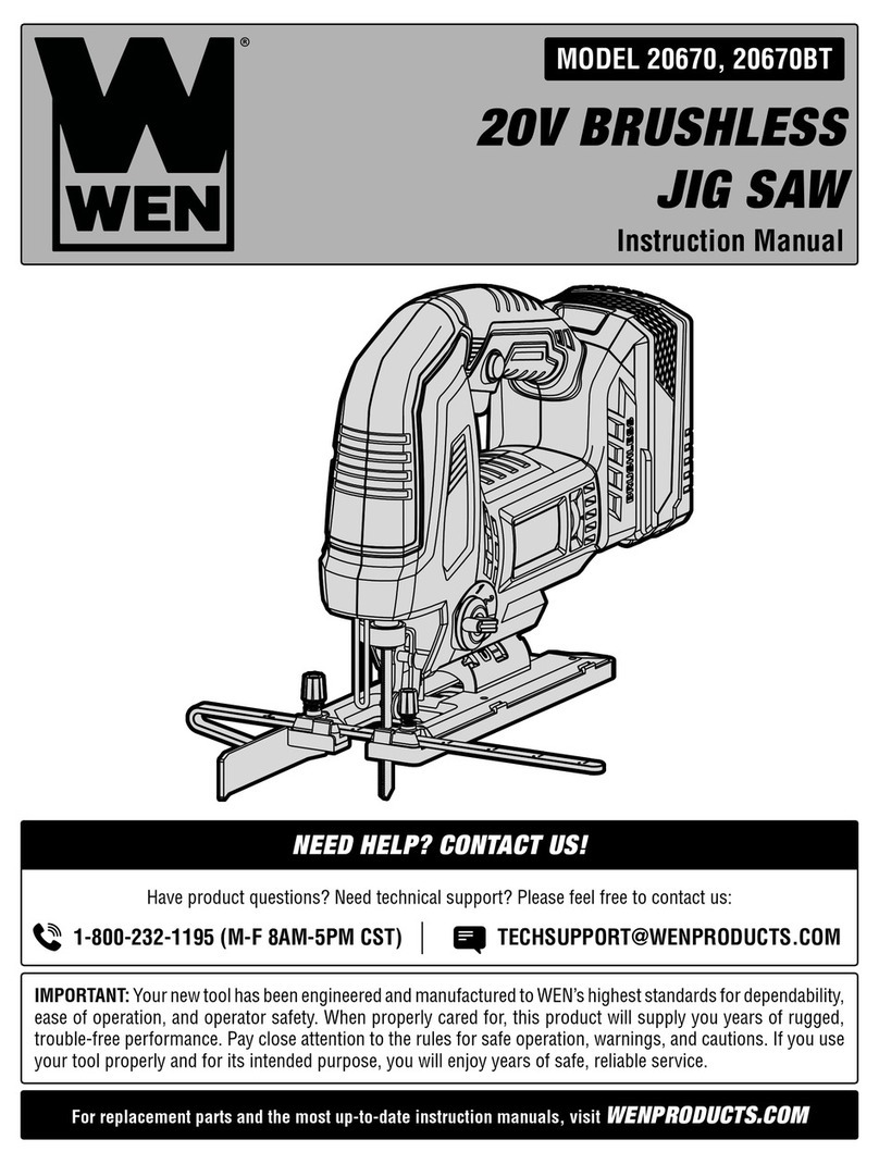 Wen 20670BT instruction manual