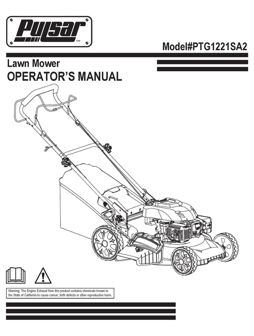 Pulsar PTG1221SA2 Operator's manual