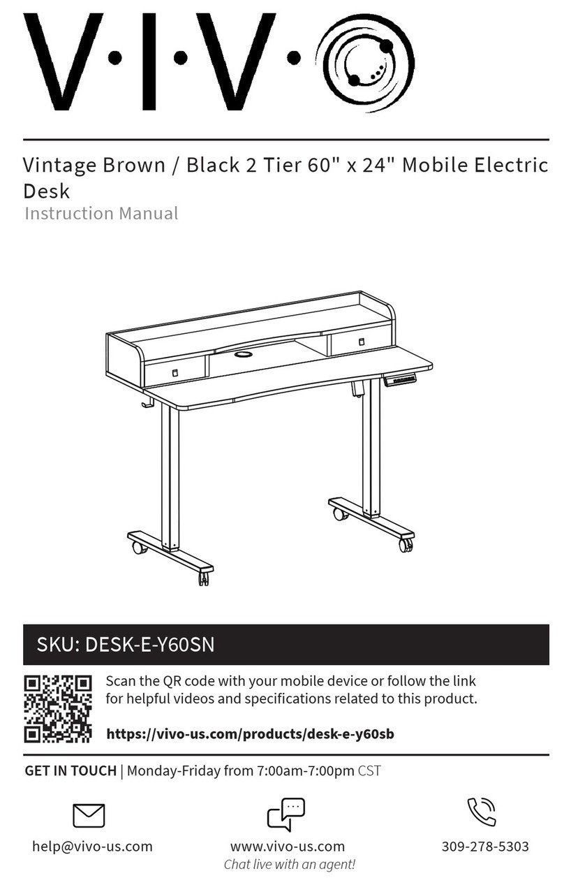Vivo DESK-E-Y60SN instruction manual