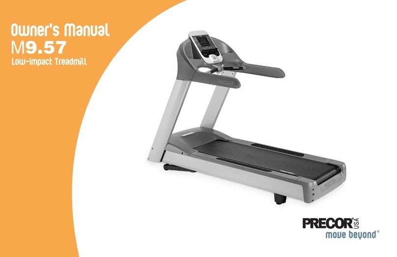 Precor M9.57 User manual
