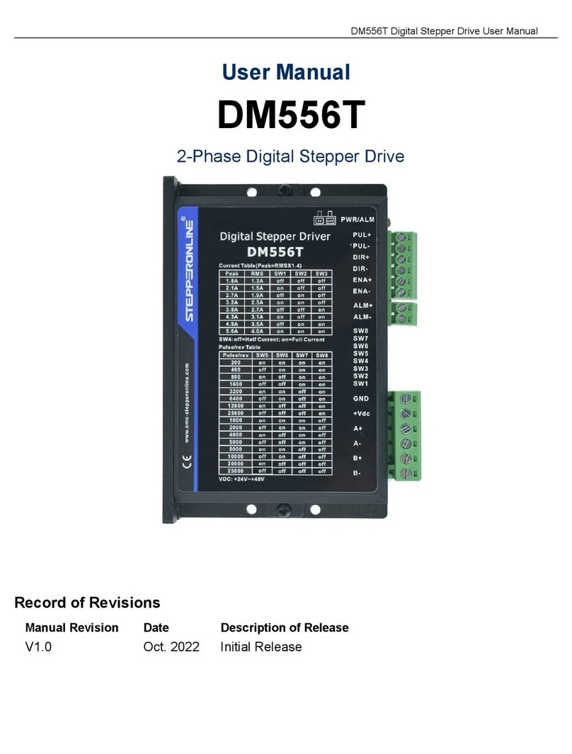 StepperOnline DM556T User manual