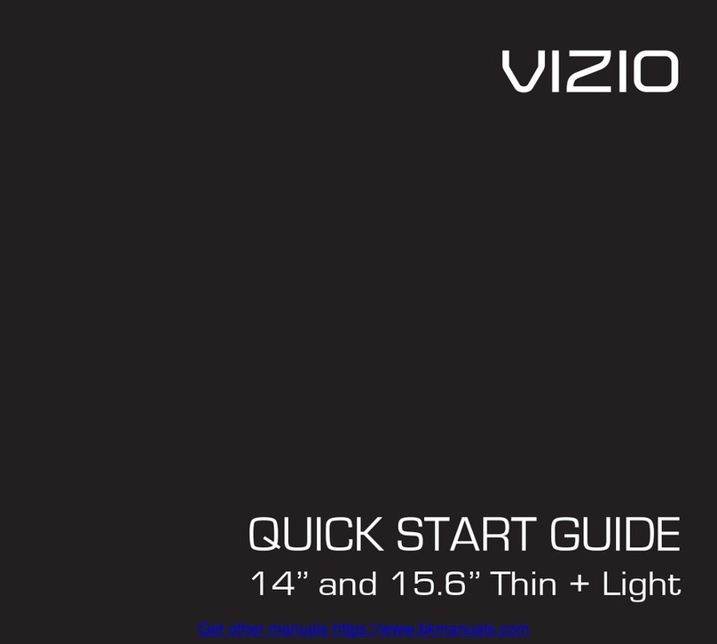 Vizio Thin + Light 14 User manual
