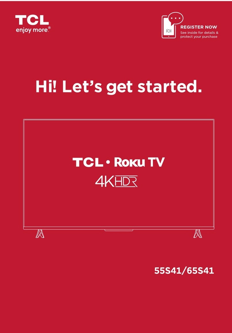 TCL 55S41 User manual