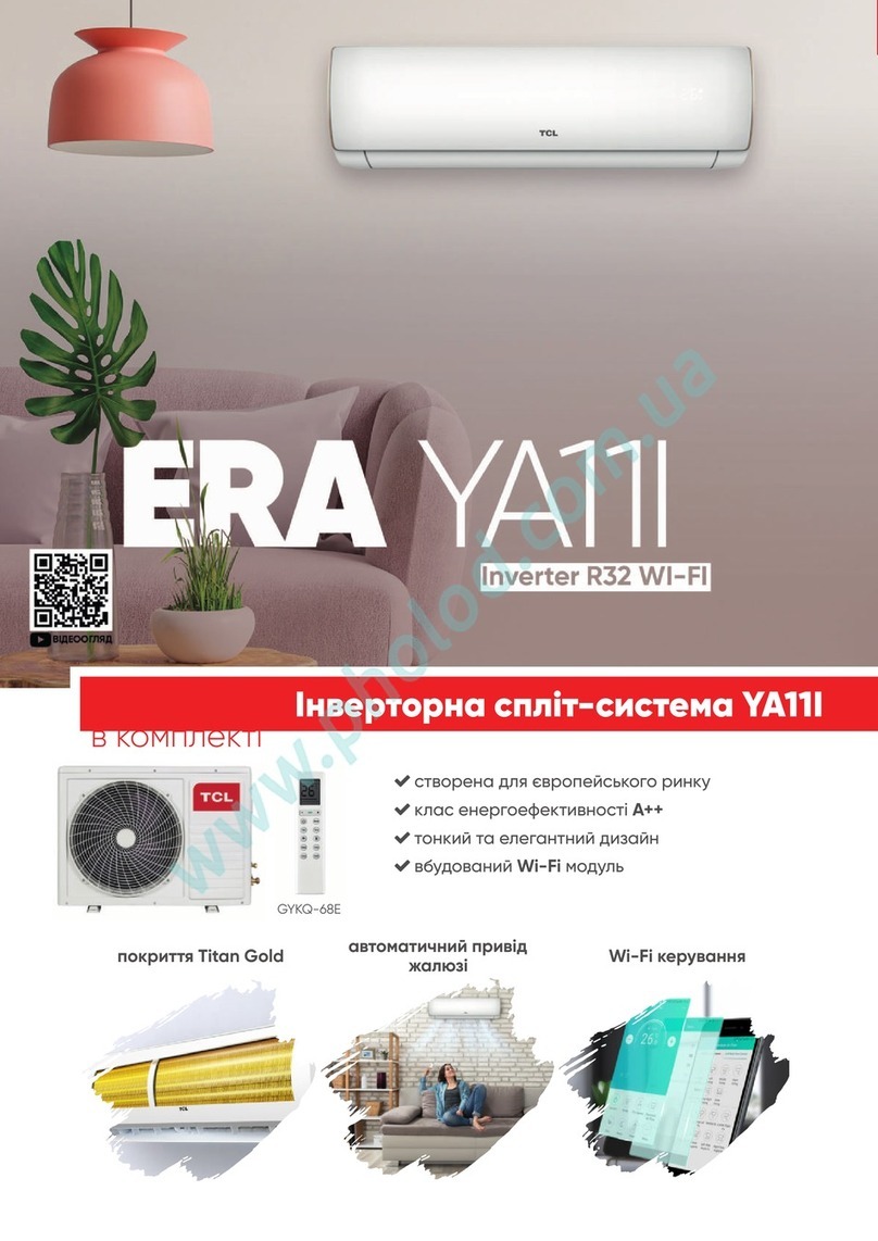 TCL ERA YA11I User manual TCL ERA YA11I User manual
