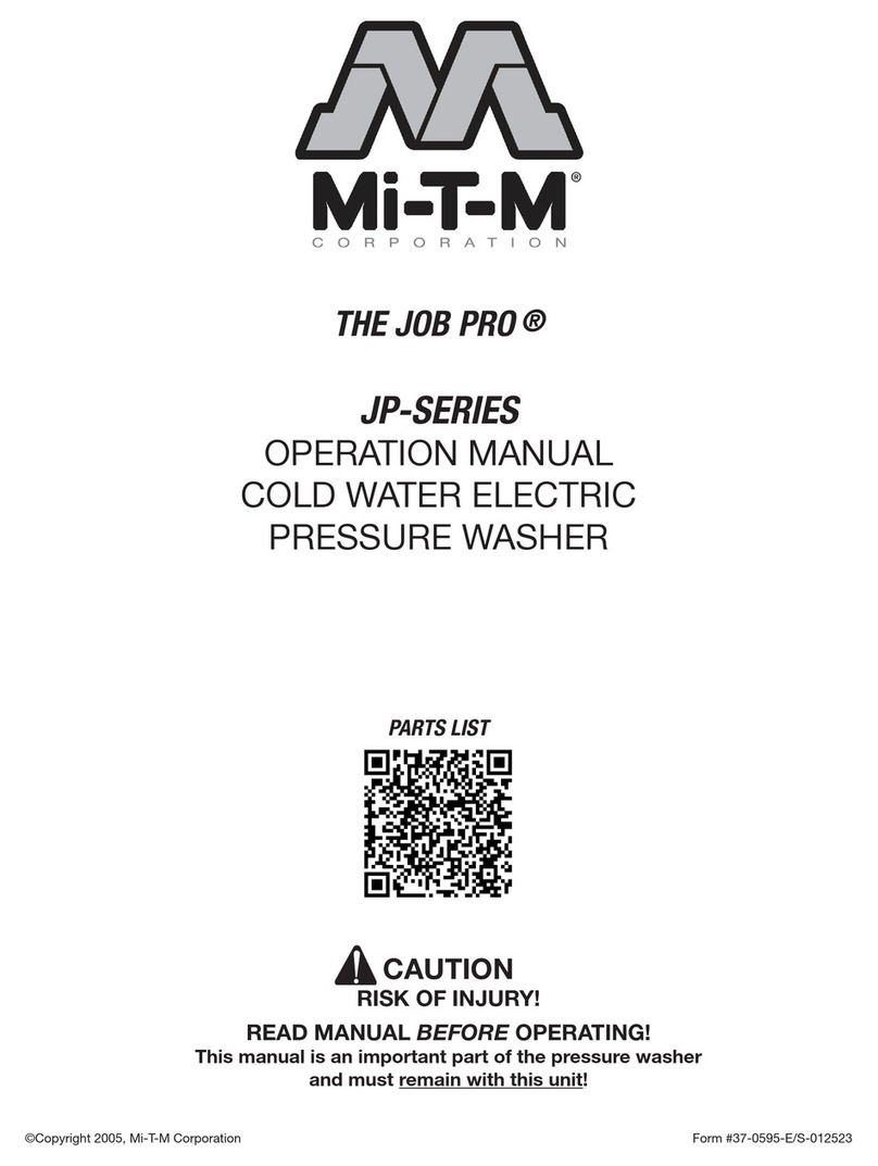 Mi-T-M THE JOB PRO JP Series User manual