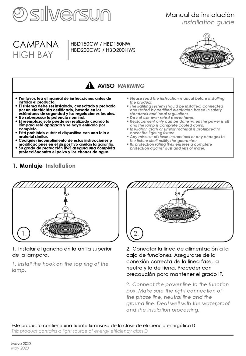 silversun HBD150CW installation guide