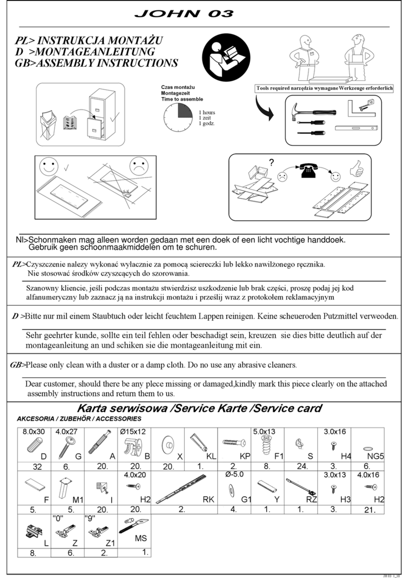 Baumax JOHN 03 User manual Baumax JOHN 03 User manual