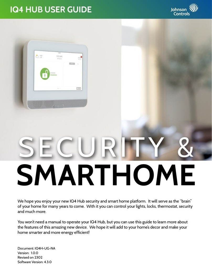Johnson Controls IQ4 User manual