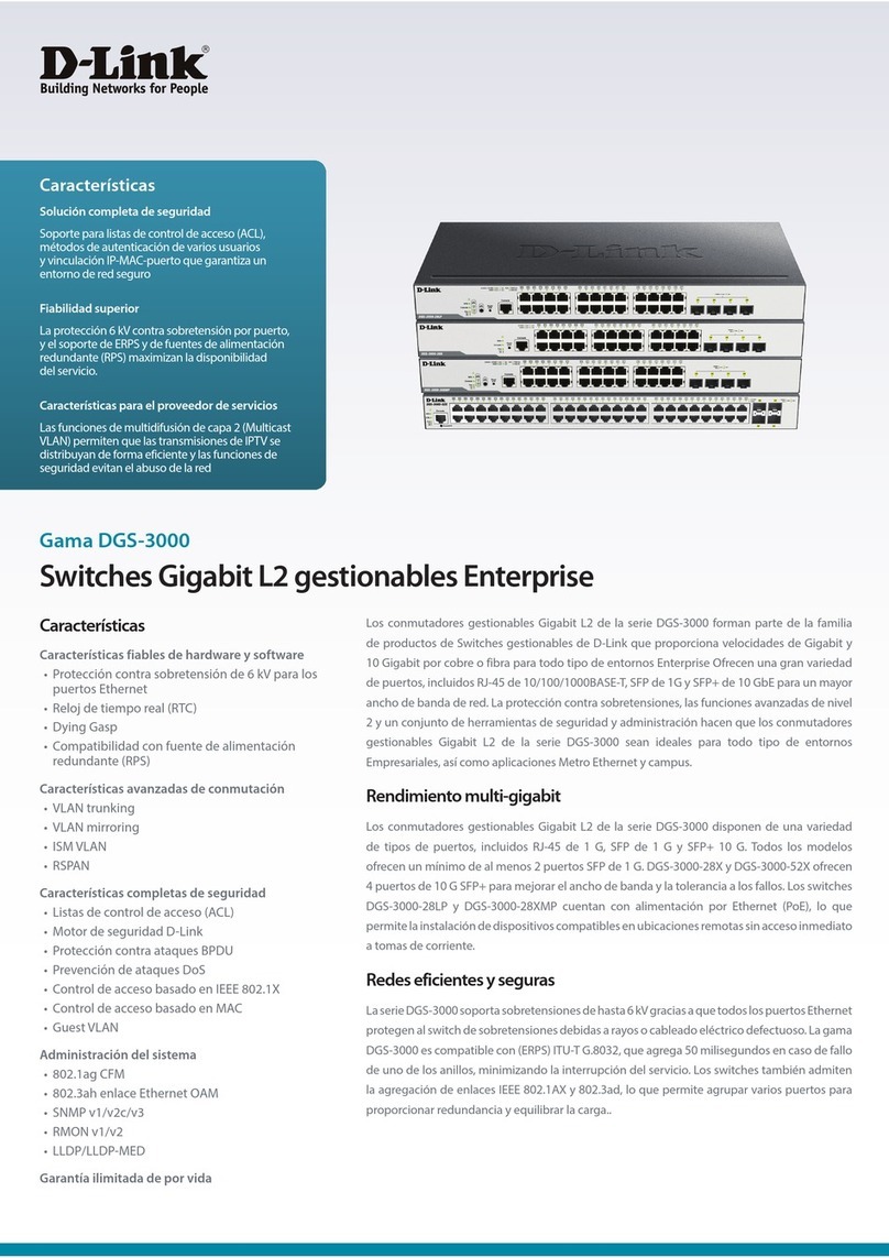 D-Link DGS-3000 series Manual