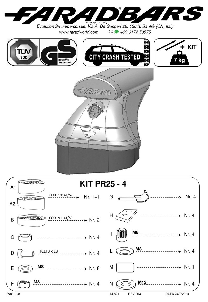 Farad PR25-4 User manual