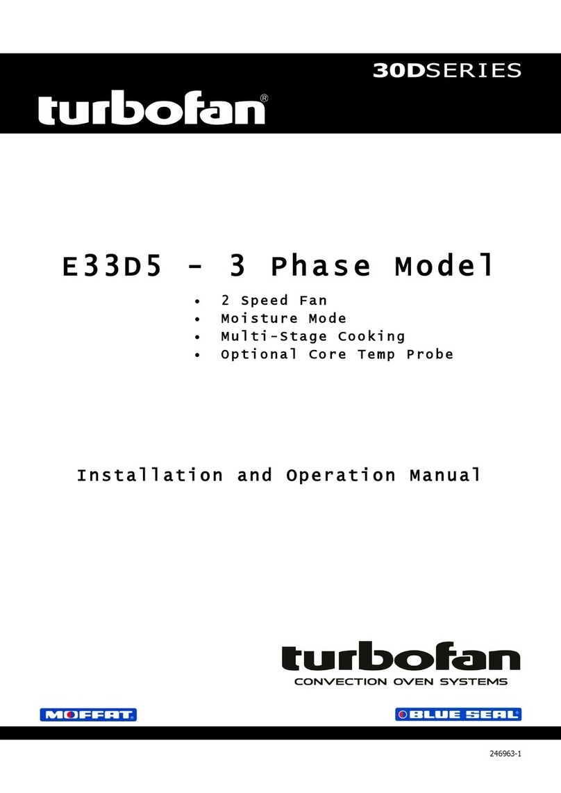 turbofan E33D5/2 User manual