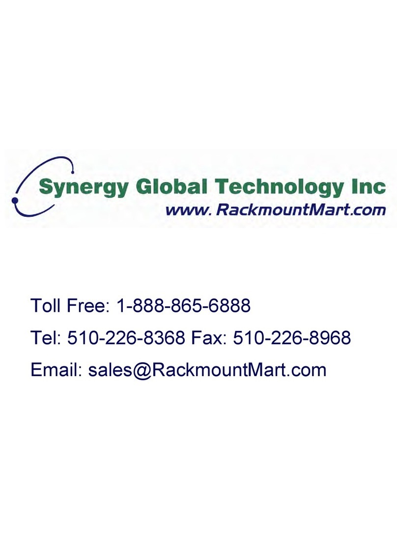 Synergy Global Technology LCD1U17-39 User manual