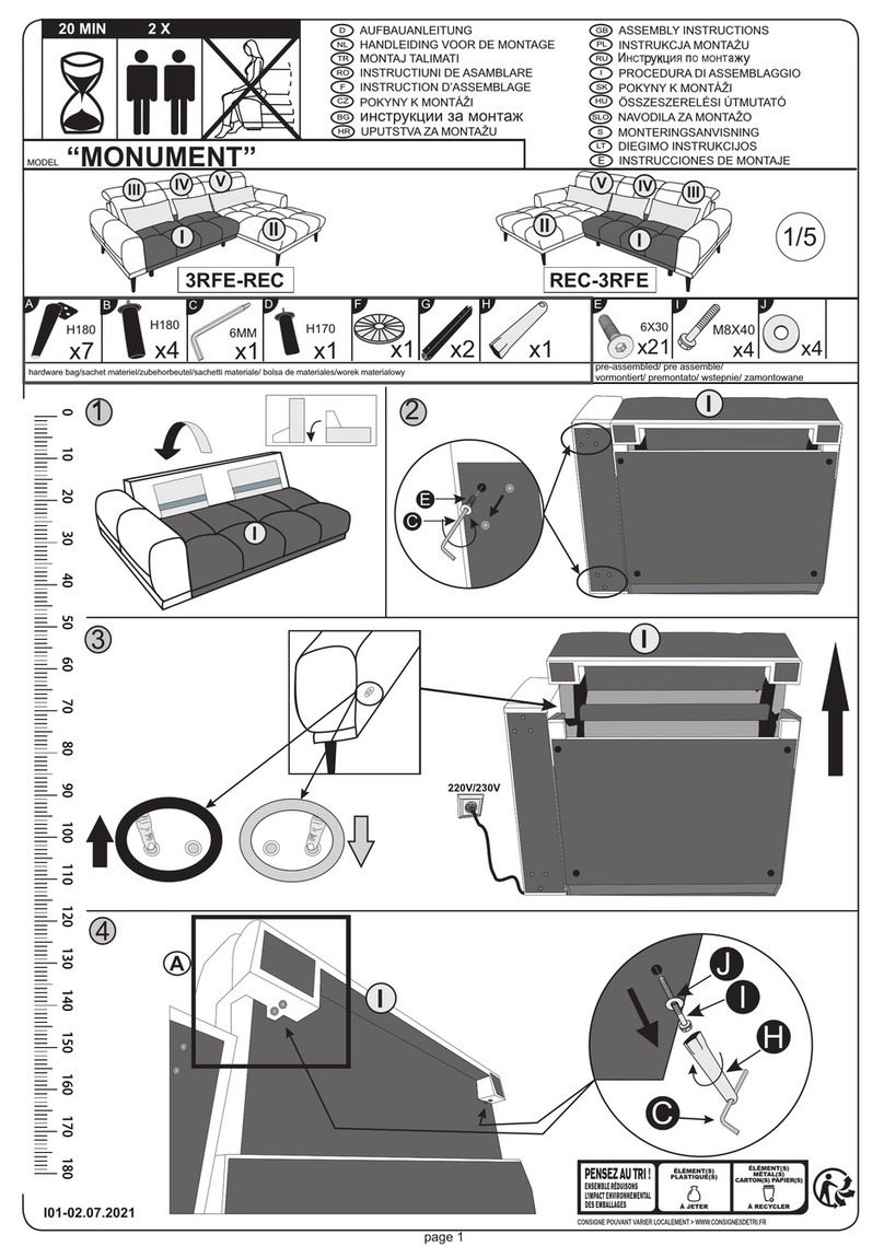 ANDAS MONUMENT 3RFE-REC User manual