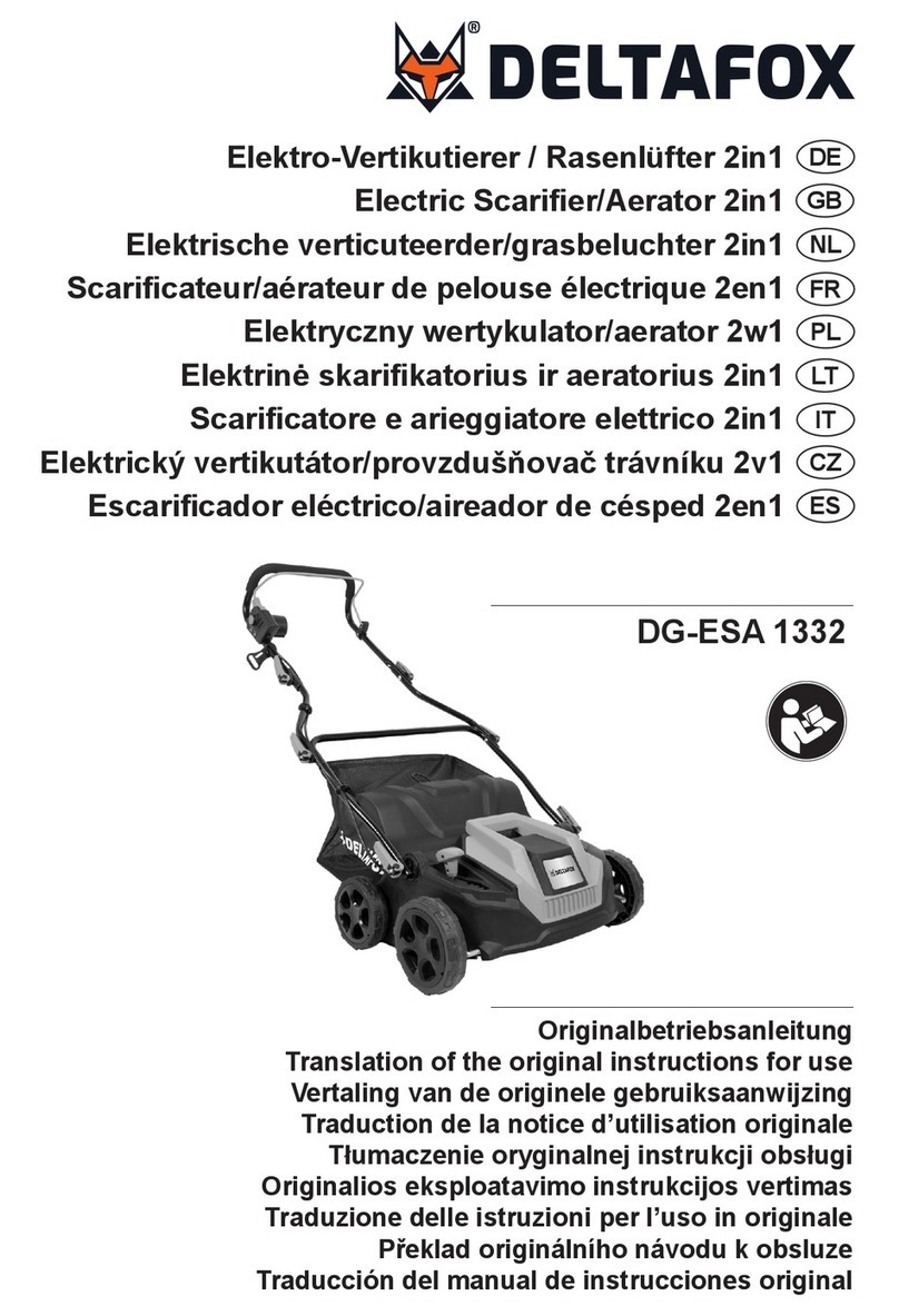Deltafox DG-ESA 1332 Operating and installation instructions