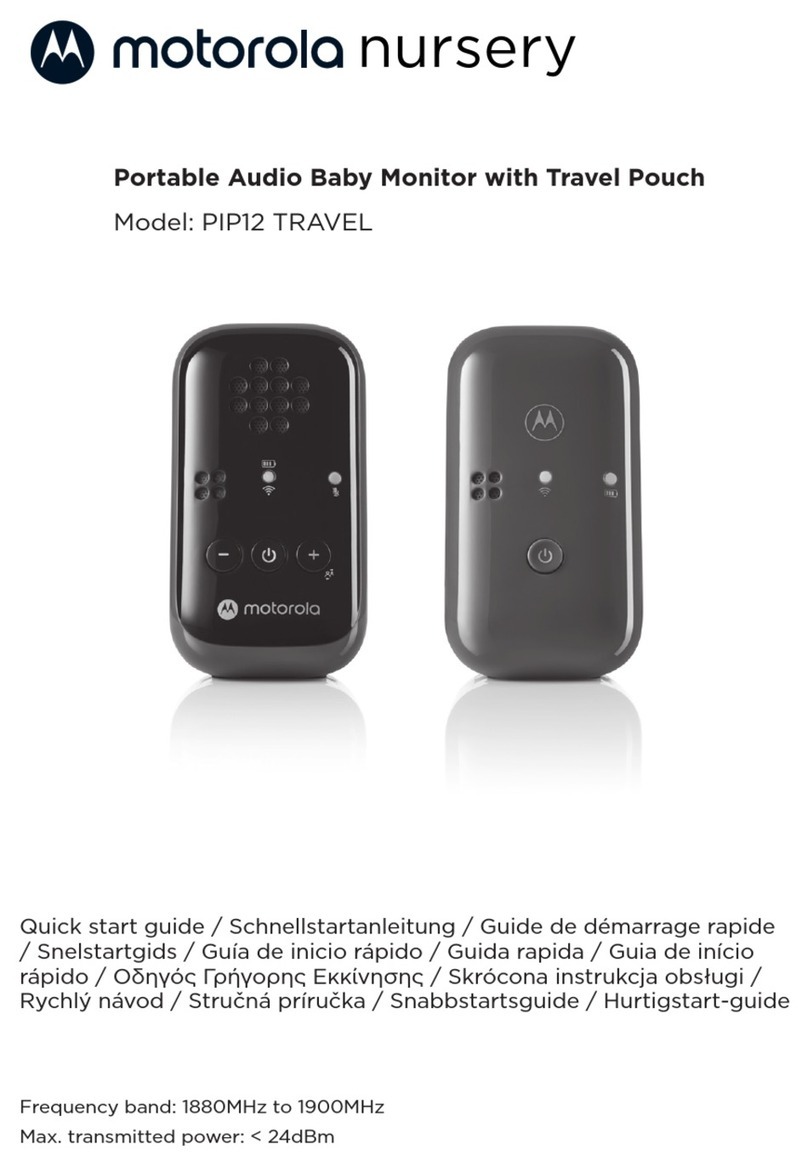 Motorola PIP12 TRAVEL quick start guide