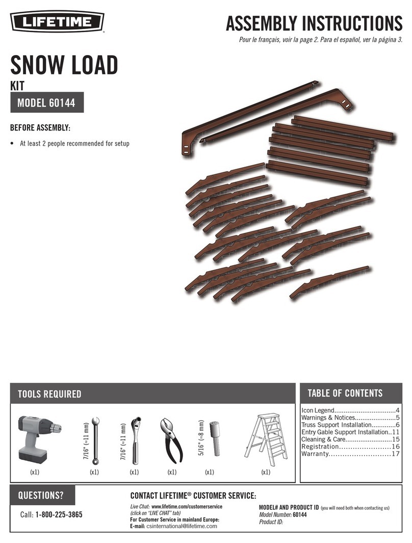 Lifetime 60144 Assembly instructions