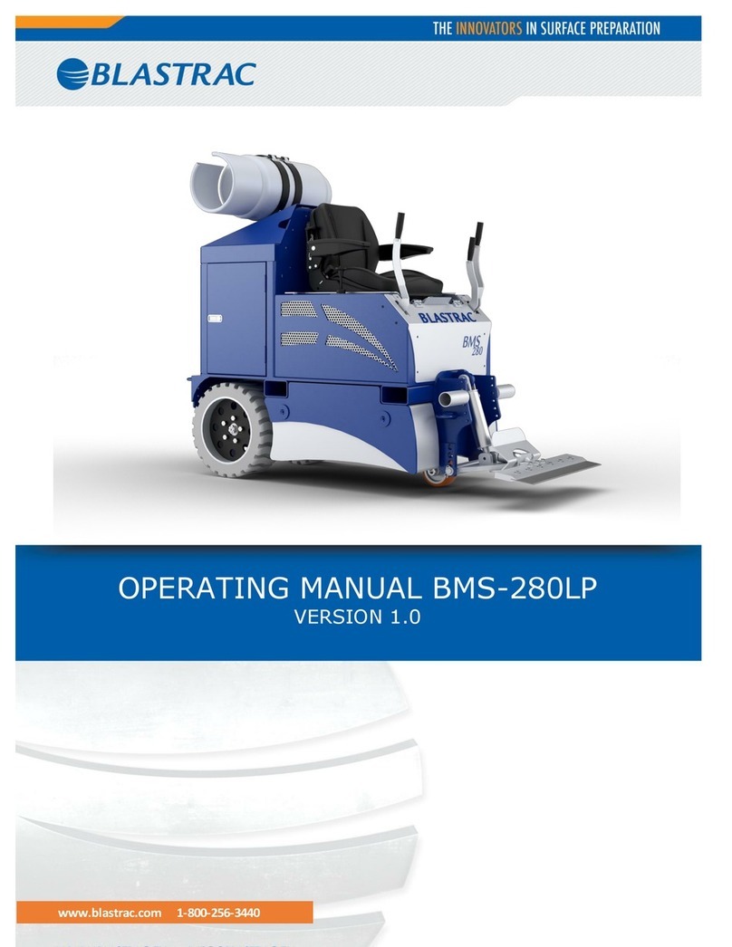 Blastrac BMS-280 operating manual