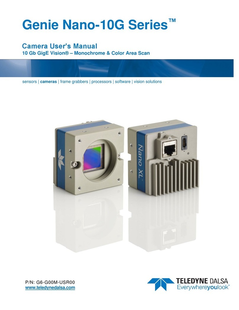 Teledyne Genie Nano-10G Series User manual