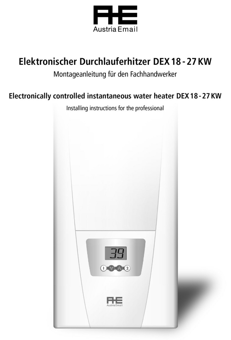 AE DEX 18-27 Installing instructions for the professional