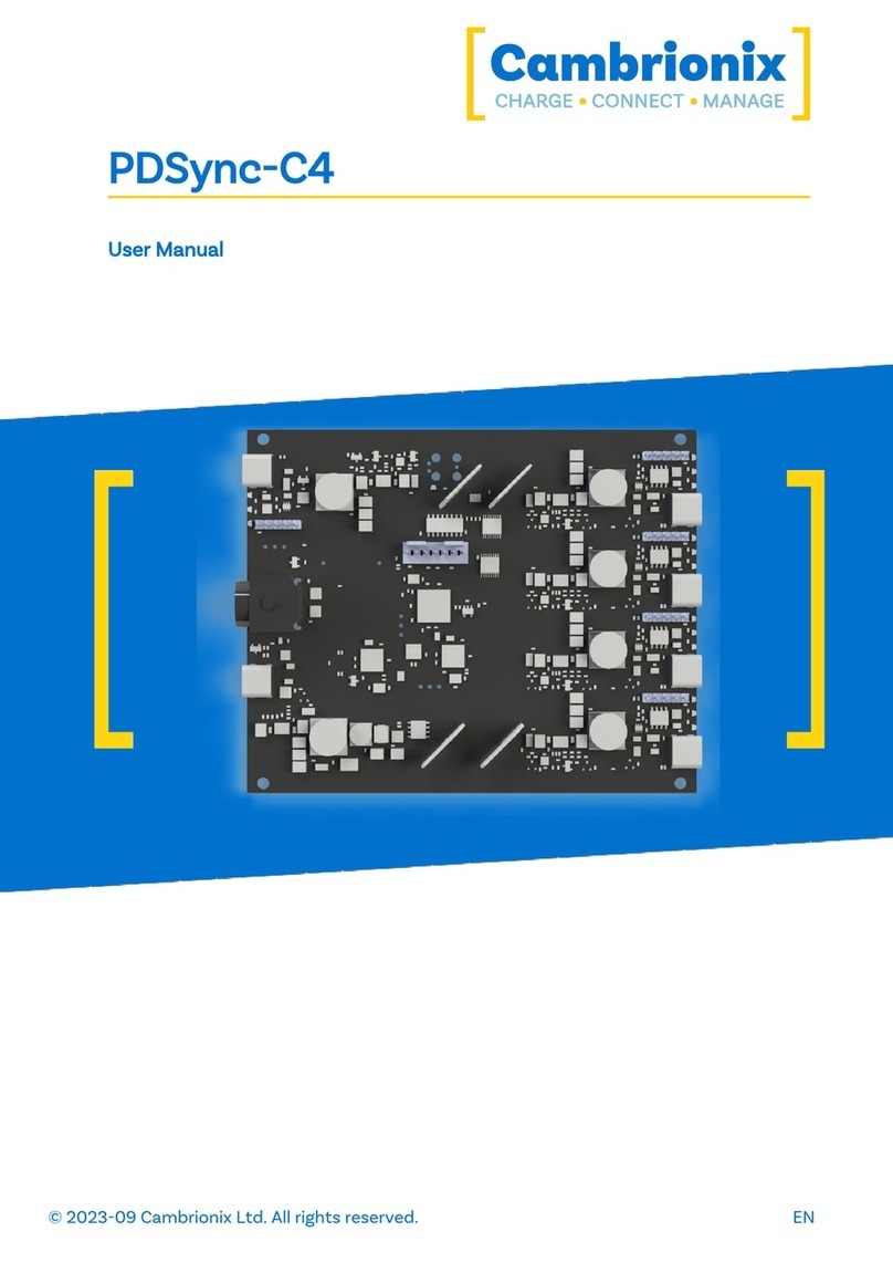 CAMBRIONIX PDSync-C4 User manual