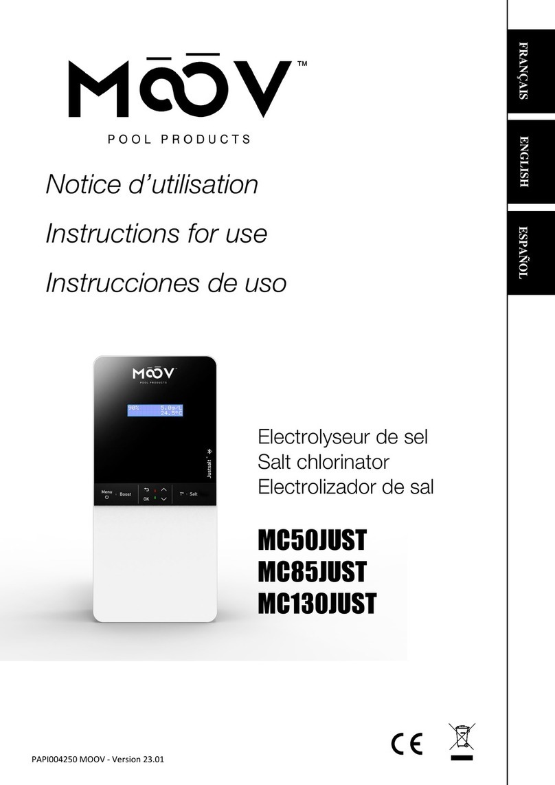 MOOV MC50JUST Instructions for use