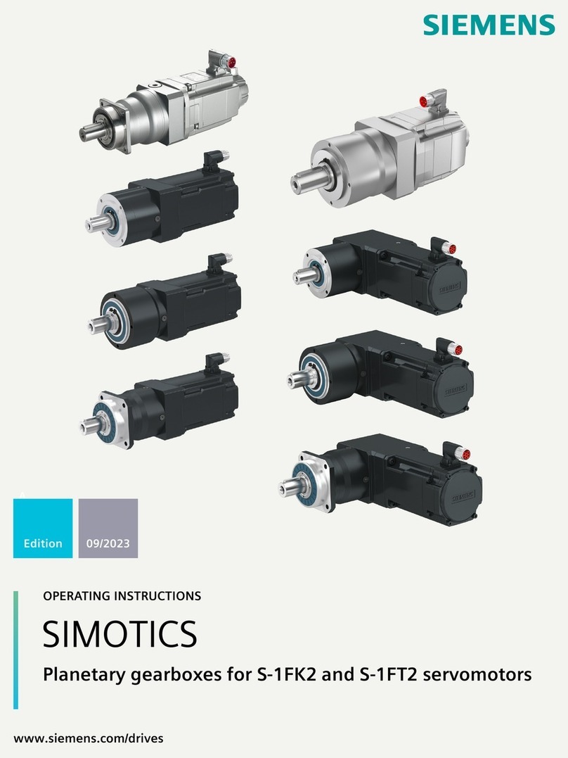 Siemens SIMOTICS S-1FK2 User manual