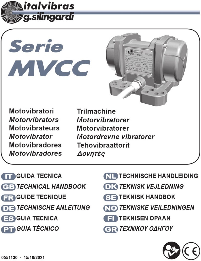 ITALVIBRAS GIORGIO SILINGARDI MVCC Series Technical handbook