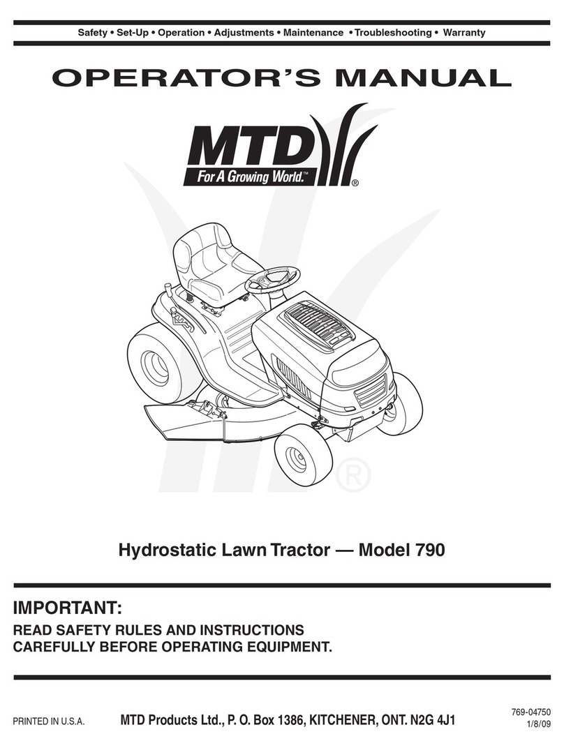 MTD 13AN791G506 User manual